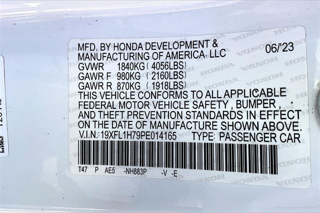 2023 Honda Civic EX-L