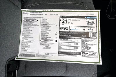 2026 Jeep Wrangler Sport S