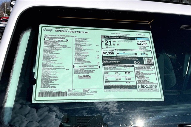 2026 Jeep Wrangler Willys