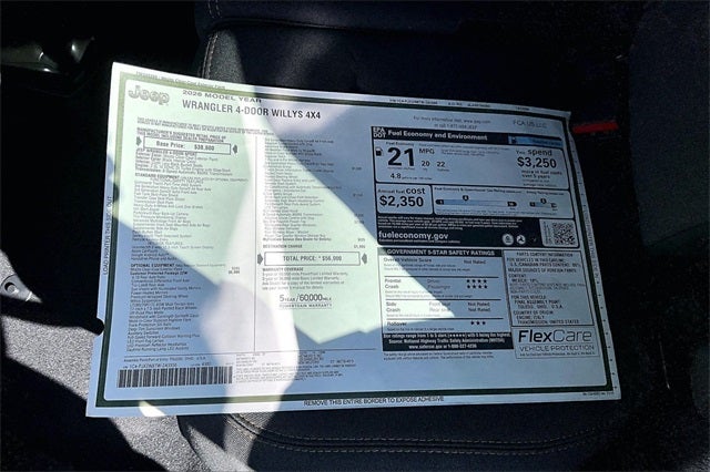 2026 Jeep Wrangler Willys