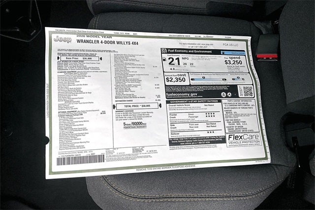 2026 Jeep Wrangler Willys