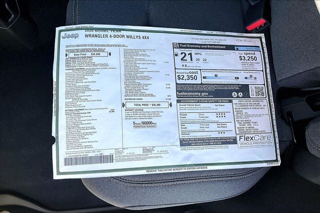 2026 Jeep Wrangler Willys