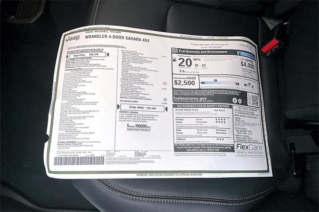 2026 Jeep Wrangler Sahara