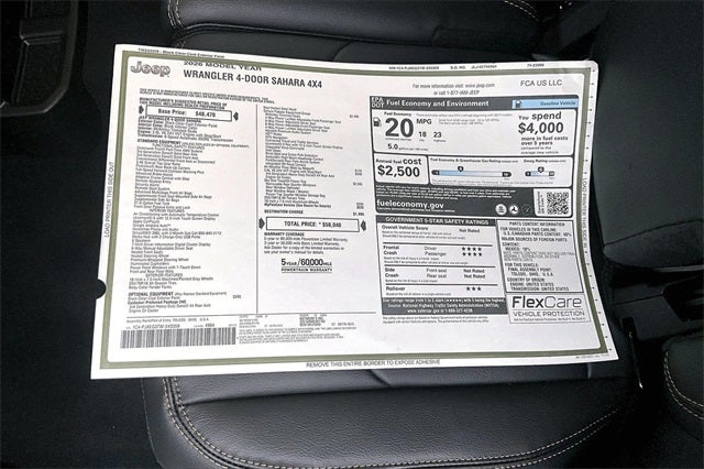 2026 Jeep Wrangler Sahara