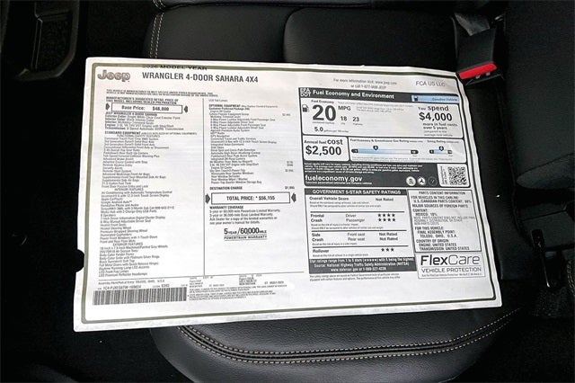 2026 Jeep Wrangler Sahara