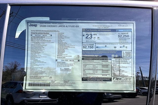 2026 Jeep Grand Cherokee Laredo Altitude