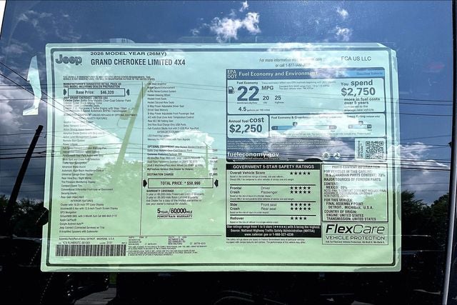 2026 Jeep Grand Cherokee Limited