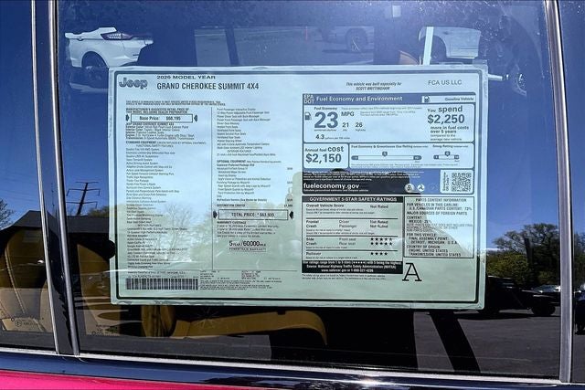 2026 Jeep Grand Cherokee Summit