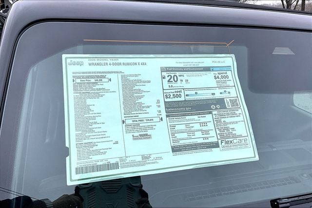 2026 Jeep Wrangler Rubicon X