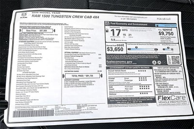 2026 RAM 1500 Tungsten