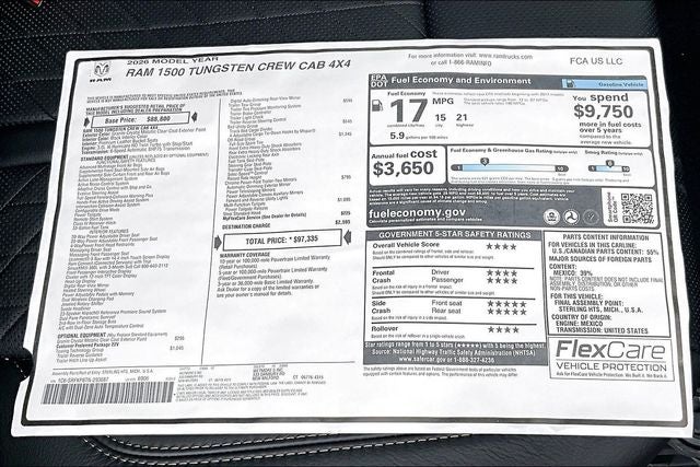 2026 RAM 1500 Tungsten