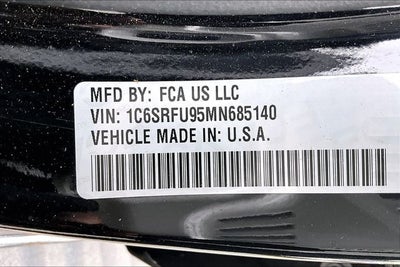 2021 RAM 1500 TRX