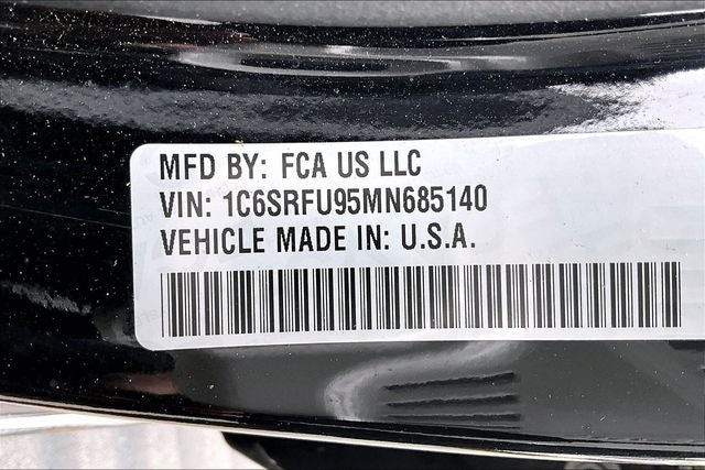 2021 RAM 1500 TRX