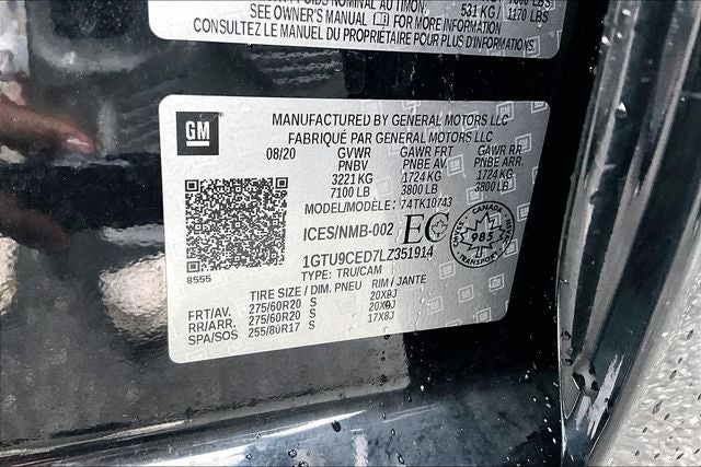 2020 GMC Sierra 1500 Elevation