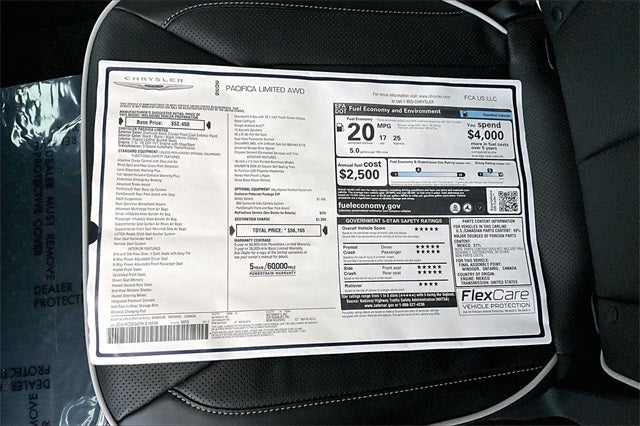 2026 Chrysler Pacifica Limited