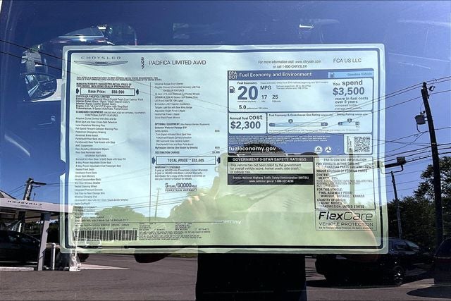 2027 Chrysler Pacifica Limited