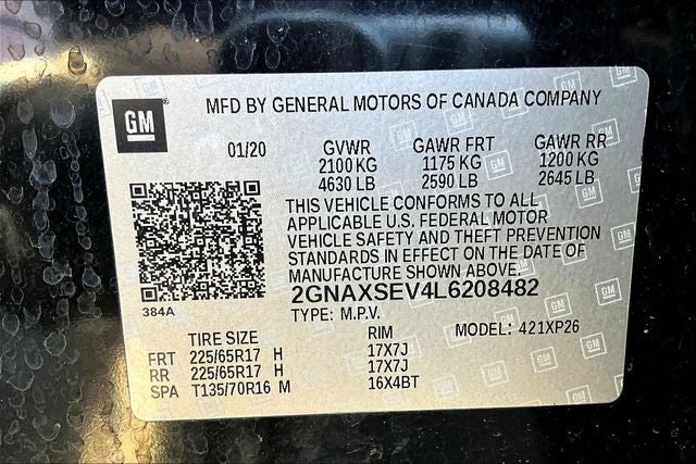 2020 Chevrolet Equinox LS