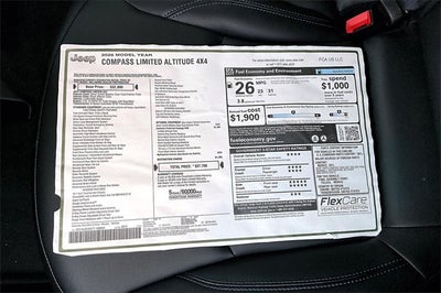 2026 Jeep Compass Limited