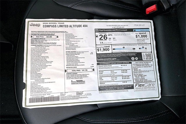 2026 Jeep Compass Limited