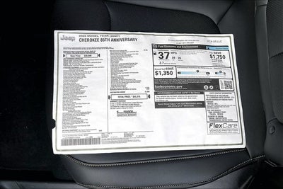 2026 Jeep Cherokee 85th Anniversary