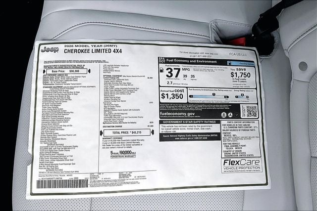 2026 Jeep Cherokee Limited