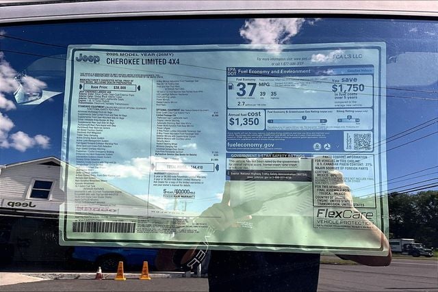 2026 Jeep Cherokee Limited