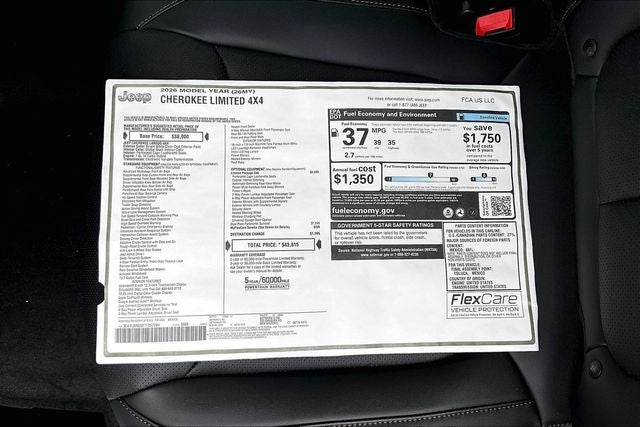 2026 Jeep Cherokee Limited