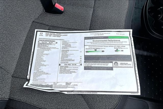 2026 RAM ProMaster 2500 High Roof
