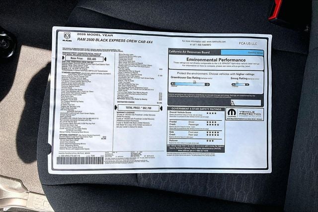 2026 RAM 2500 Tradesman