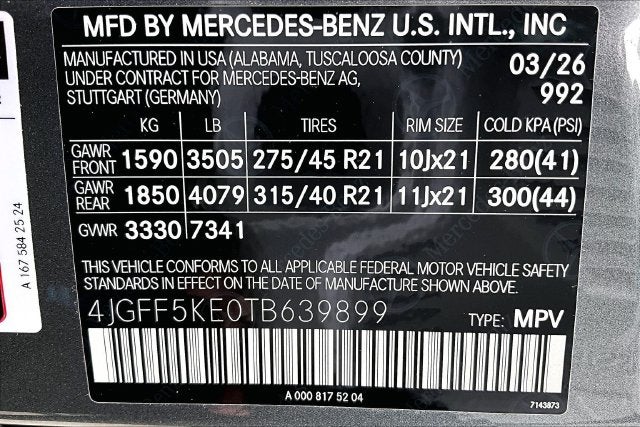 2026 Mercedes-Benz GLS GLS 450 4MATIC®
