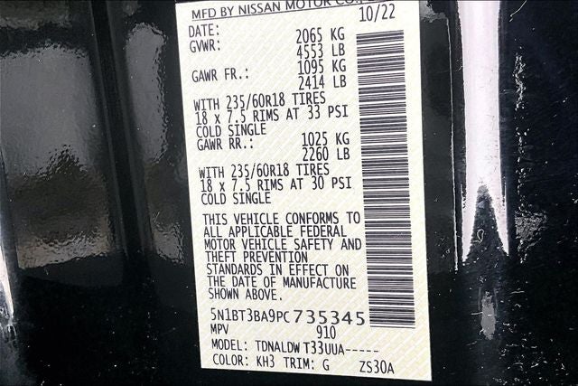 2023 Nissan Rogue SV