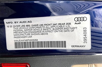 2023 Audi A4 45 S line Premium Plus quattro
