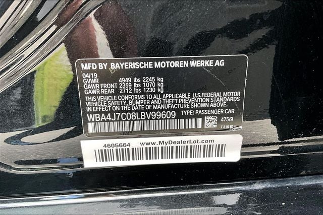 2020 BMW 4 Series 440i xDrive Gran Coupe