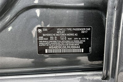 2018 BMW 3 Series 330i xDrive