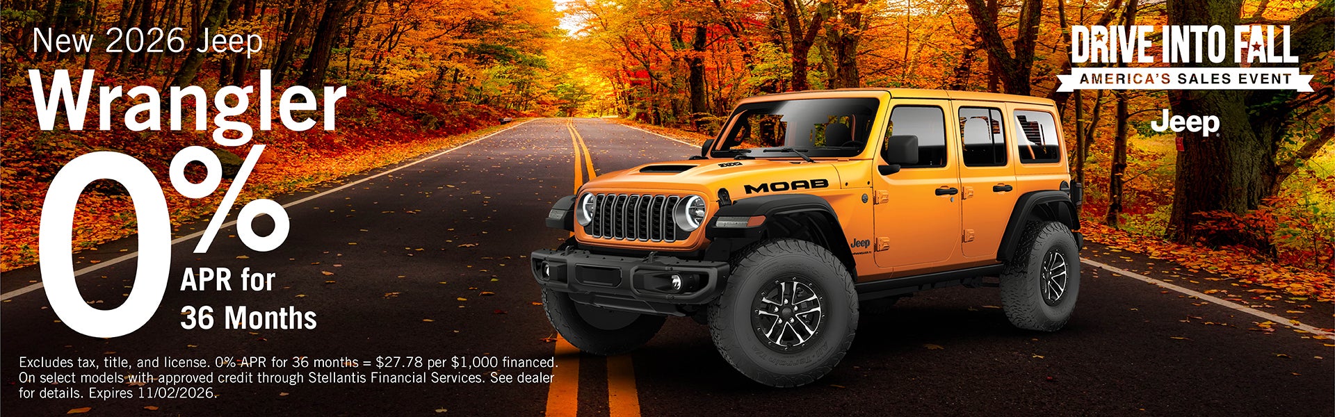 New 2026 Jeep Wrangler