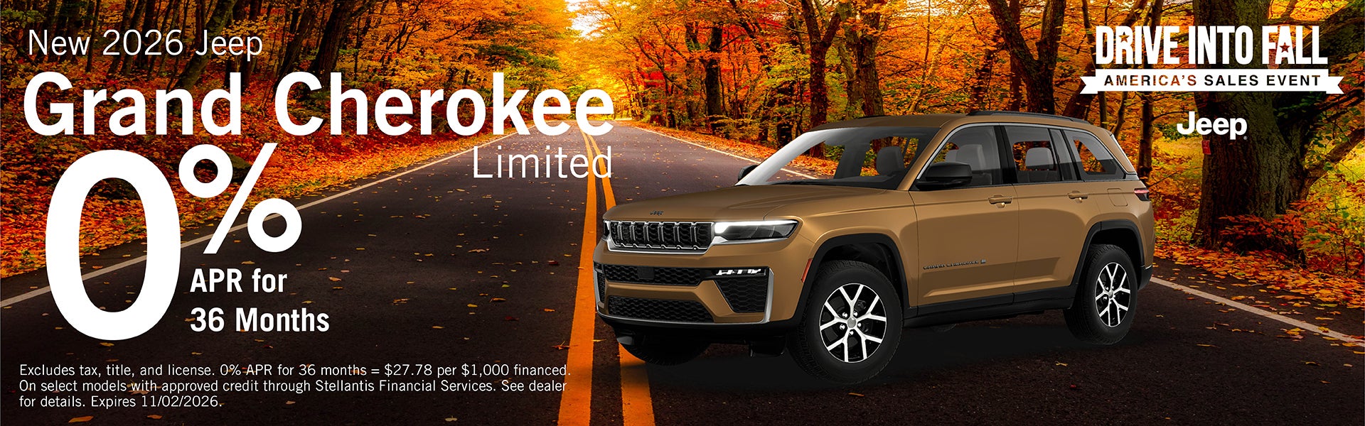 New 2026 Jeep Grand Cherokee