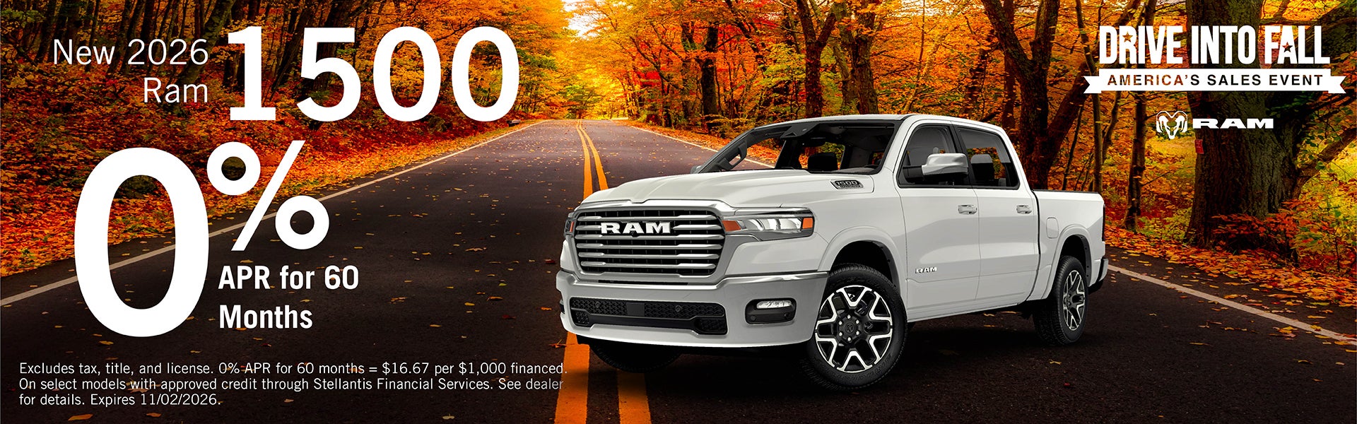 New 2026 Ram 1500