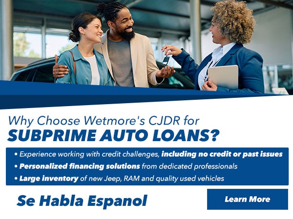 Subprime Auto Financing Info