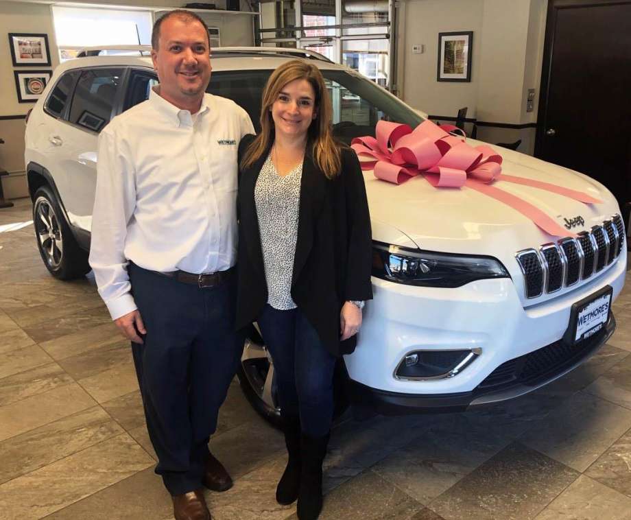 Scott and Katie Brittingham, 4th-generation family owners of Wetmore’s Chrysler Dodge Jeep Ram in New Milford Connecticut